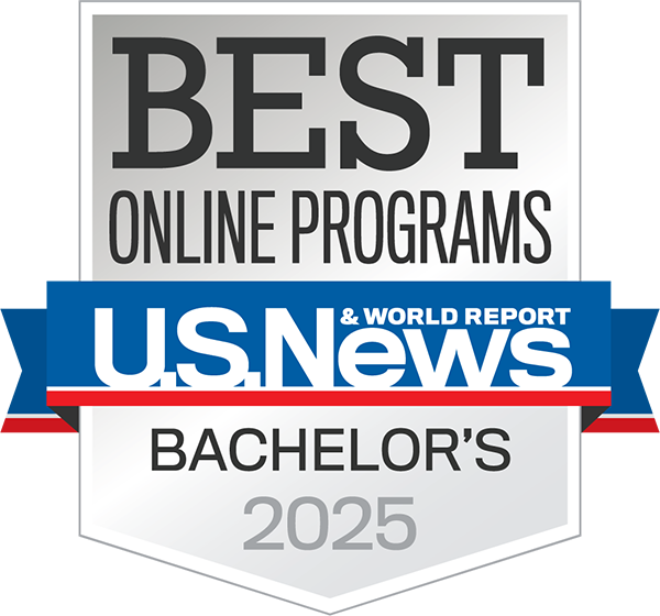 US News Best Online Programs Bachelor's 2025 Badge