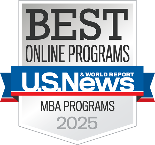 US News Badge Best MBA Programs Online 2024