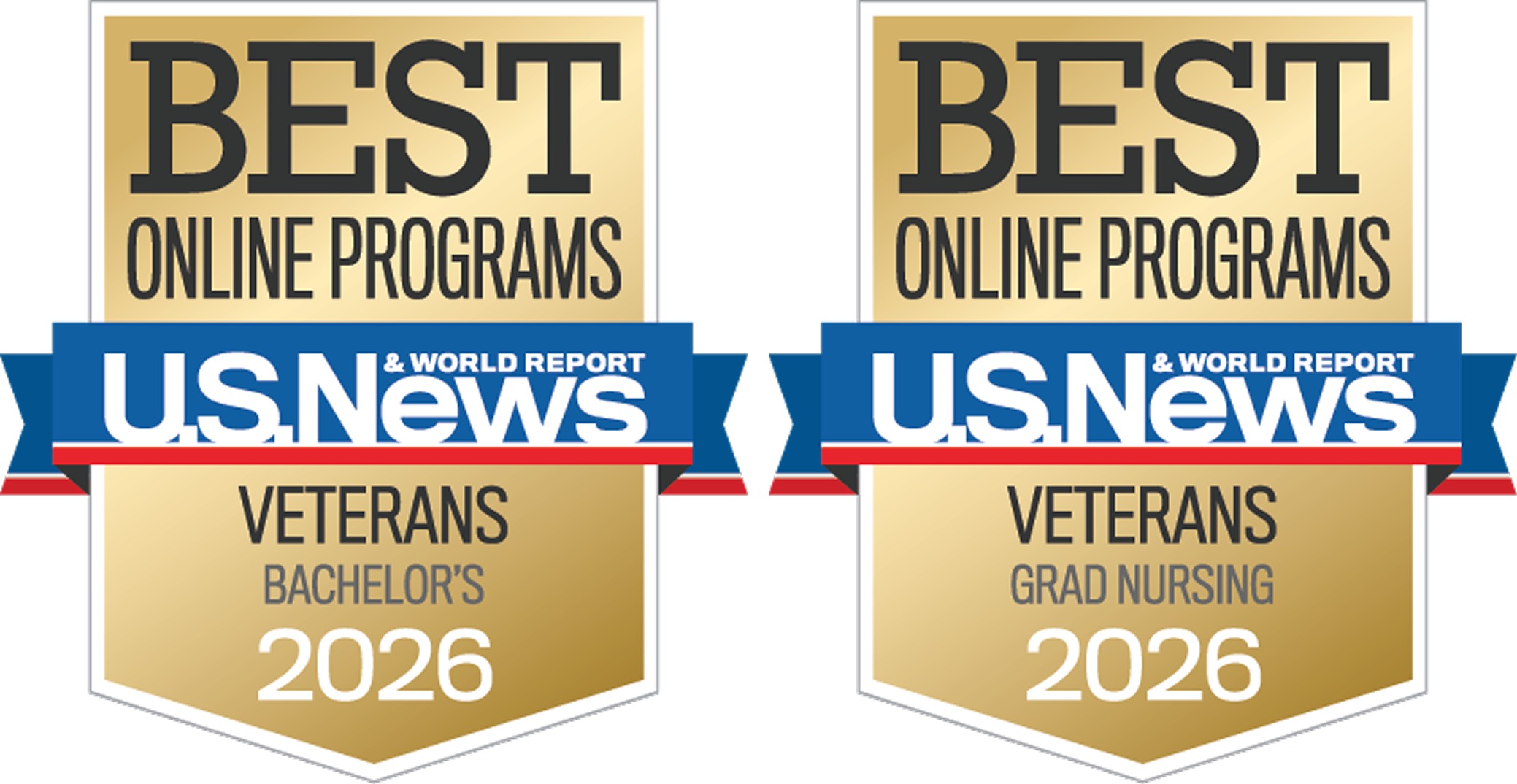 US News - Veterans military 2026 Best Online Programs US News Veterans Bachelor's and Grad Nursing