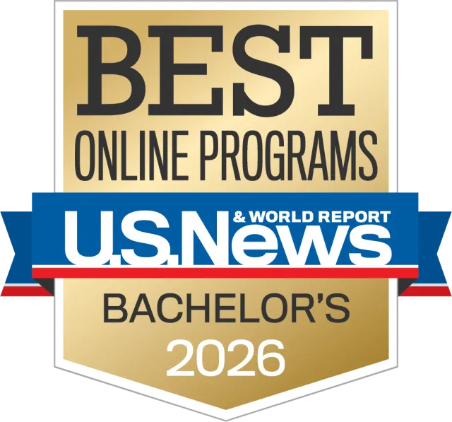 US News Best Online Programs Bachelor's 2026 Badge