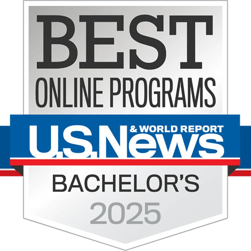 US News Best Online Programs Bachelor's 2025 Badge