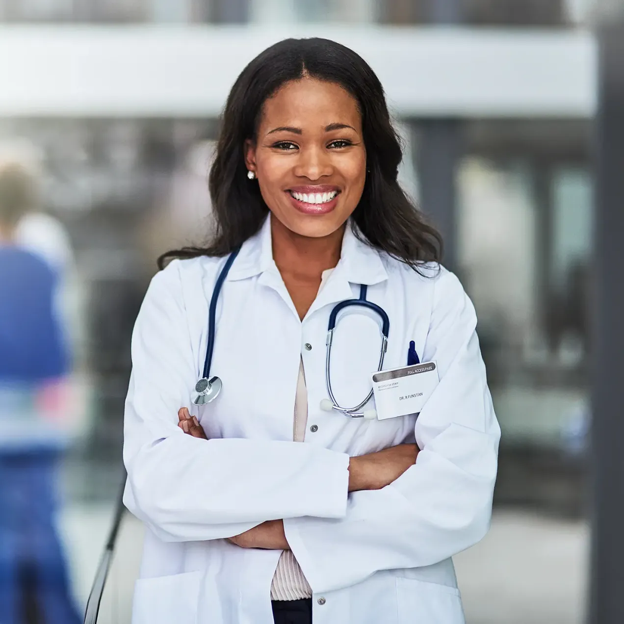 Family Nurse Practitioner with Post Master's Certificate Smiling