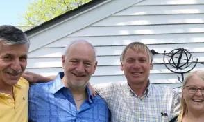 Brian Smallcombe (left) and Bob Schmidt (right)