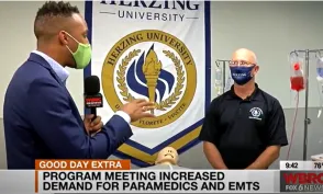 Herzing-Birmingham Showcases EMT Program on TV Show