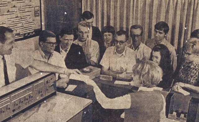 Technology students at Herzing University studying