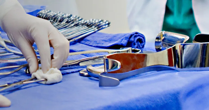 Surgical Technologist in New Orleans, Louisiana Sterilizing Tools for Surgery