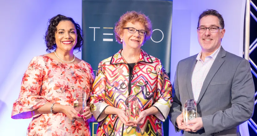 Herzing Receives TEMPO Mentorship Award for Commitment to Community and Female Leadership Growth 