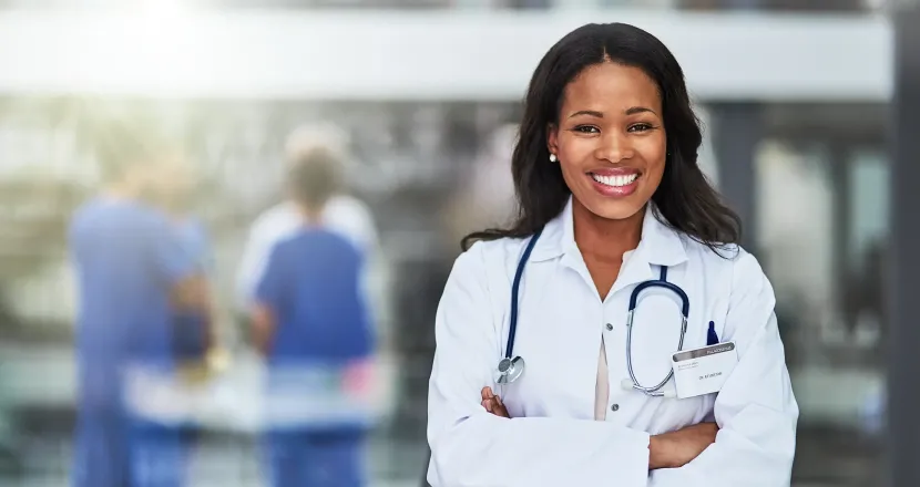 Family Nurse Practitioner with Post Master's Certificate Smiling