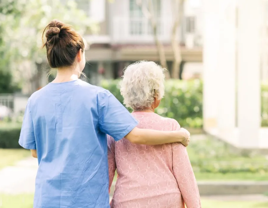 Nurse With Patient