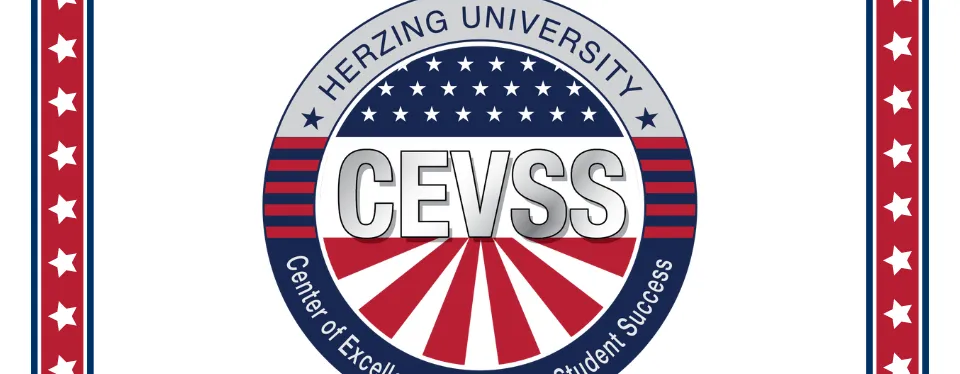 What is Herzing's Center of Excellence for Veteran Student Success (CEVSS)?