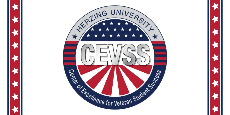 What is Herzing's Center of Excellence for Veteran Student Success (CEVSS)?